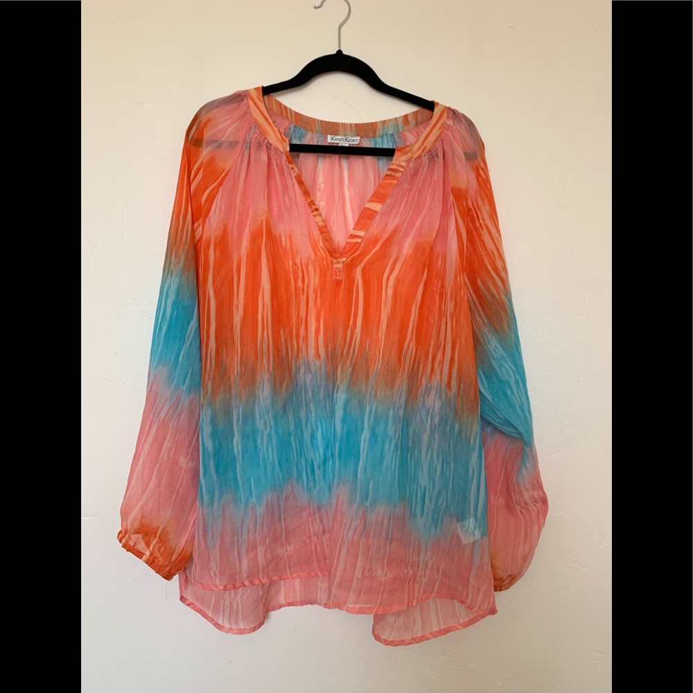 Pretty Flowy Blouse - image 1